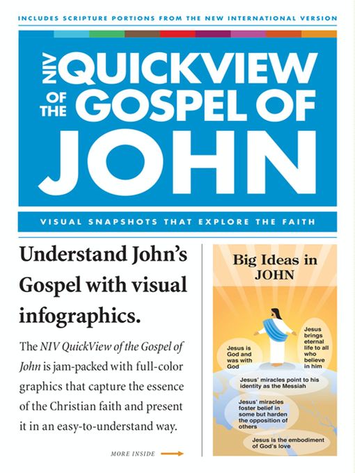 Title details for NIV QuickView of the Gospel of John by Christopher D. Hudson - Available